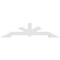 Ekena Millwork Vanguard Architectural Grade PVC Gable Bracket, 108"W x 27"H x 4"D x 6"F, 6/12 Pitch GBP108X27X0406VAN00 - alternate 2